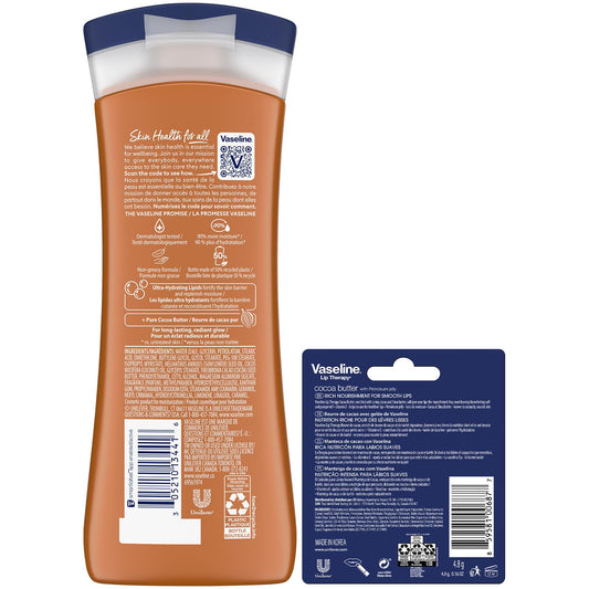 0.16 oz vaseline lip therapy stick with cocoa butter