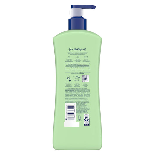 1% aloe vera extract for soothing and calming dehydrated skin