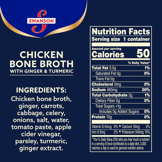 10 grams of protein and only 50 calories per serving