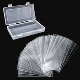 100 Moisture-Proof Banknote Sleeves with Sealed Case – Safe Long-Term Storage Without Humidity Damage
