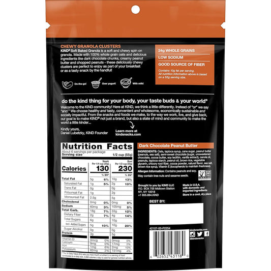 100% whole grain oats delivering 24g whole grains per 55g serving