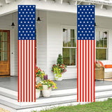 Patriotic Decorations - American Flag Banner Set as Heartfelt Gift for Veterans and Military Families