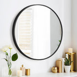 SCWF-GZ Full Length Mirror – Valentine's Day Gift for Him or Her, Minimalist Bedroom Accent with Tempered Glass