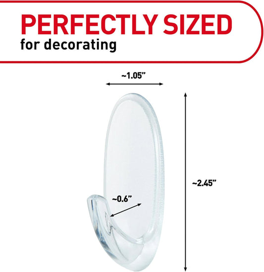 2 lb weight capacity per hook suitable for lightweight decor, keys, and kitchen tools