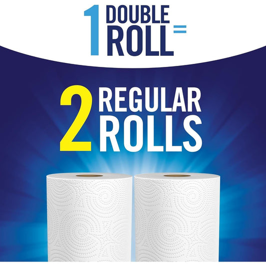 2-ply construction for absorbency and strength