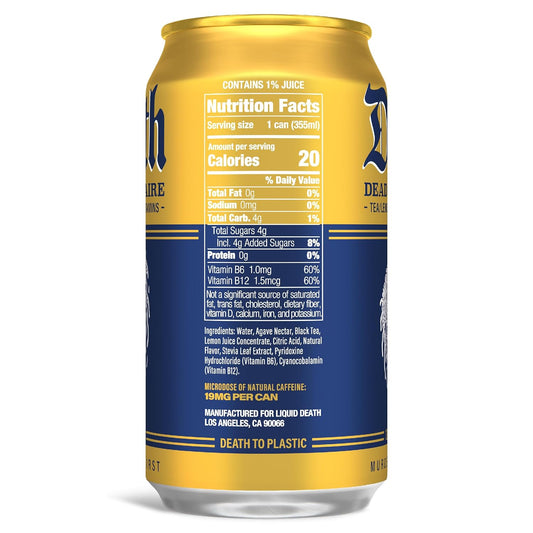 20 calories per serving with no artificial sweeteners