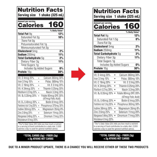 2g net carbs and 1g sugar per serving, sweetened with sucralose and acesulfame potassium