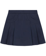 Nautica Girls Pleated Skirt with Undershorts – Family Outing Ready School Uniform in Khaki & Navy