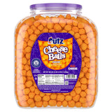 Utz Cheese Balls 36.5 oz Barrel – Fun Birthday Gift for Nieces and Nephews, Reusable Snack Tub with Real Cheddar