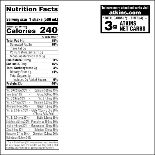 3g net carbs and 1g sugar per serving (keto friendly)