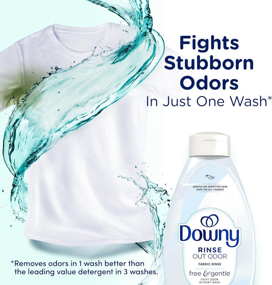 3x more odor removal power versus detergent alone