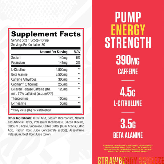 4.5g l-citrulline for nitric-oxide-driven pump and blood flow
