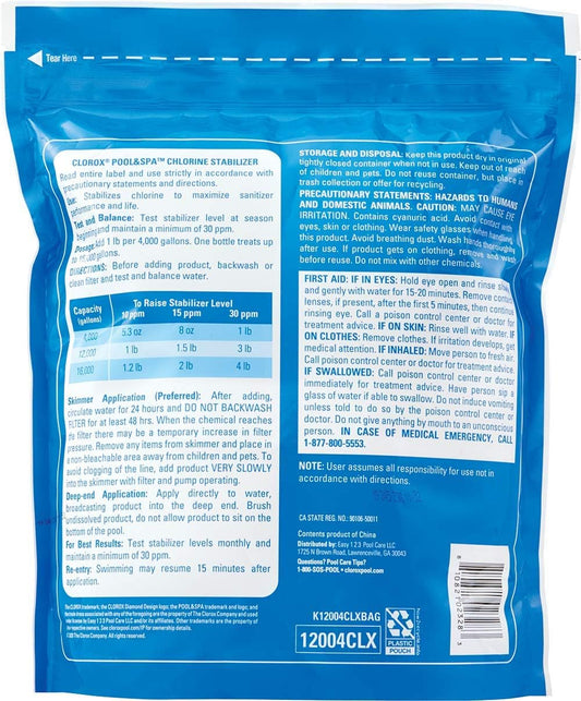4 lb container with a pack of 3 bulk option for long-term use
