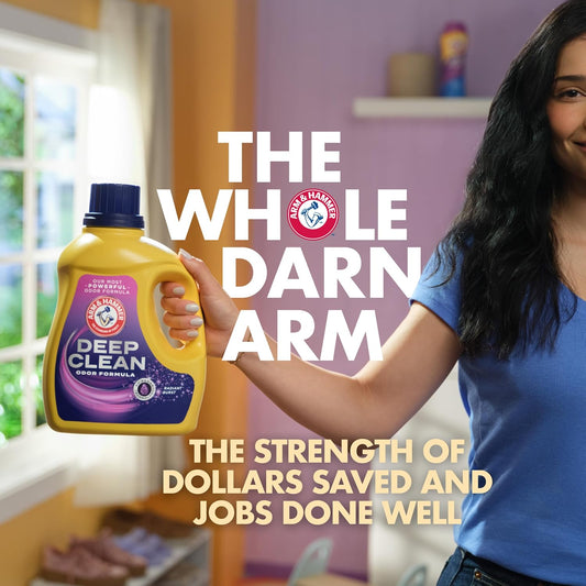 4x stain-fighting concentration per dose versus the leading value detergent