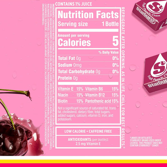5 calories per 17 fl oz bottle