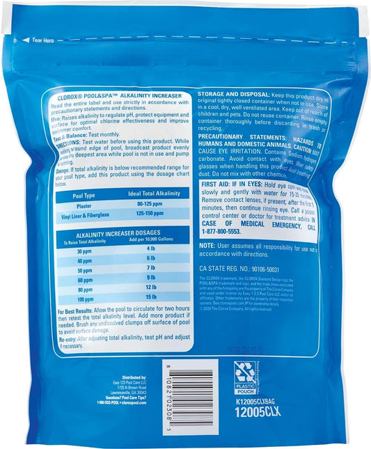5-pound resealable package size suitable for multiple treatments