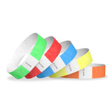 WristCo Weather-Resistant Tyvek Wristbands – Admission Bands for Open-Air Venues