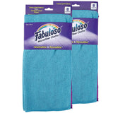 Fabuloso Microfiber Cloths for Safer Households – Soft Fibers, No Hinge Pins, Gentle on Painted Surfaces