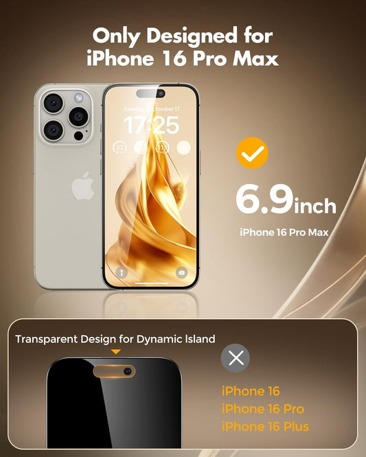 9h hardness laser-cut tempered glass with 6-layer shock-absorbing structure