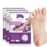 ALIVER Foot Peel Mask – At-Home Pedicure Alternative for Dry Callused Heels, Lavender Aromatherapy Foot Peel for Mindful Evenings