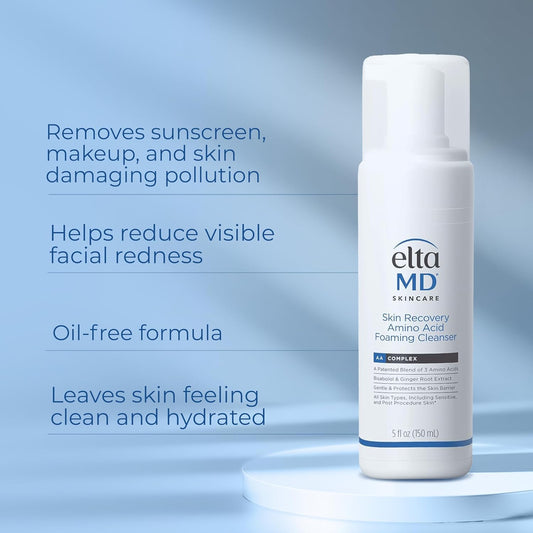 amino acid-based foaming formula that lightly exfoliates without irritation