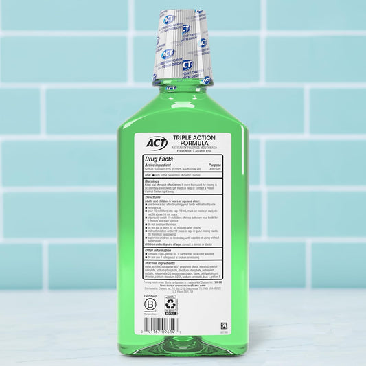 anticavity fluoride active ingredient for enamel strengthening and cavity prevention