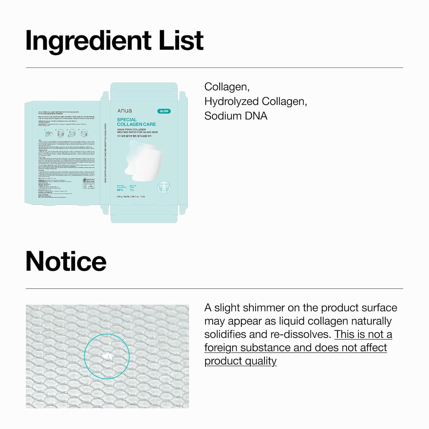 ANUA Salmon DNA PDRN Collagen Melting Patch – Premium Anti-Aging Patch Set for Nasolabial Folds, Clinically Tested Firming