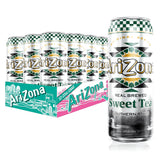 AriZona Sweet Tea Bulk Can Pack – Refreshing 22 oz Cans for Hiking Lunches, Picnic Baskets and Tailgate Spreads