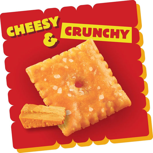 baked snack crackers (not fried)