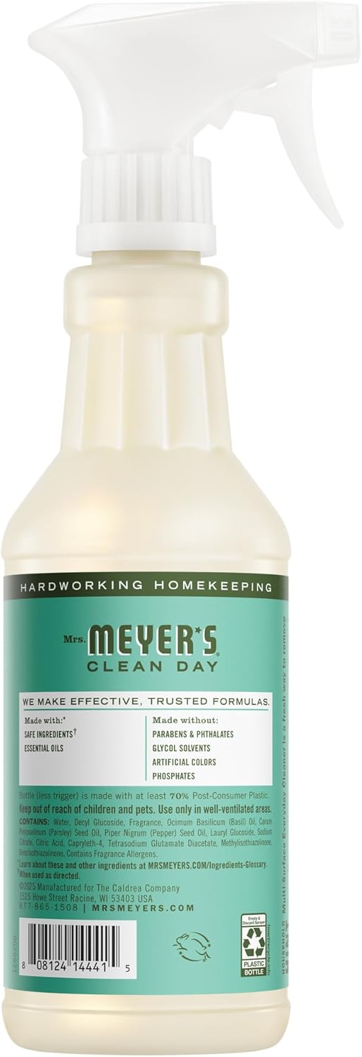 basil-scented formula with essential oils including eucalyptus and patchouli