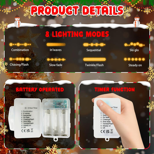 battery powered by 3 aa batteries for cordless, portable placement anywhere