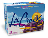 LaCroix Black Razzberry Sparkling Water – Durable Aluminum Can Drink for Camping Trips and Patio Dining