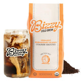 Bizzy Organic Cold Brew Coffee – Premium Organic Coffee Gift Basket Replacement for Coffee Lovers and Husbands