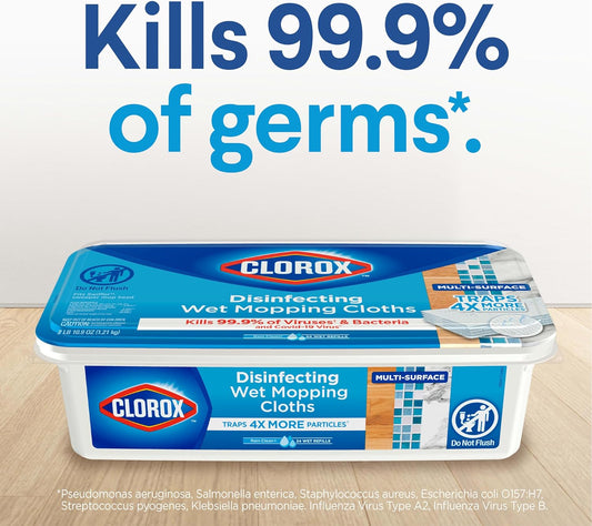bleach-free multi-surface formula safe for finished wood, laminate, vinyl, linoleum, quartz, and glazed tile