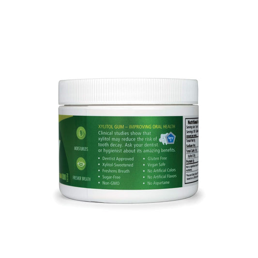 blister cards with screw-on lid container for portable freshness