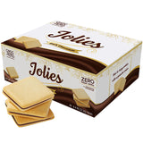 ChocZero Dark Chocolate Jolies – Valentines Day Treat for Health Conscious Partners, 20 Low Carb Filled Cookies