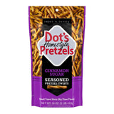 Dot's Pretzels Cinnamon Sugar Seasoned Pretzel – Crowd-Pleasing Snack for Tailgates, Backyard Patios, and Game Day