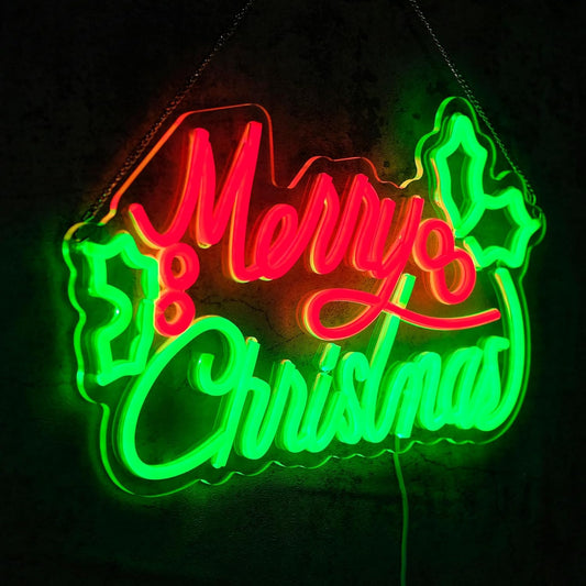 clear acrylic backboard with flexible led neon-style strip
