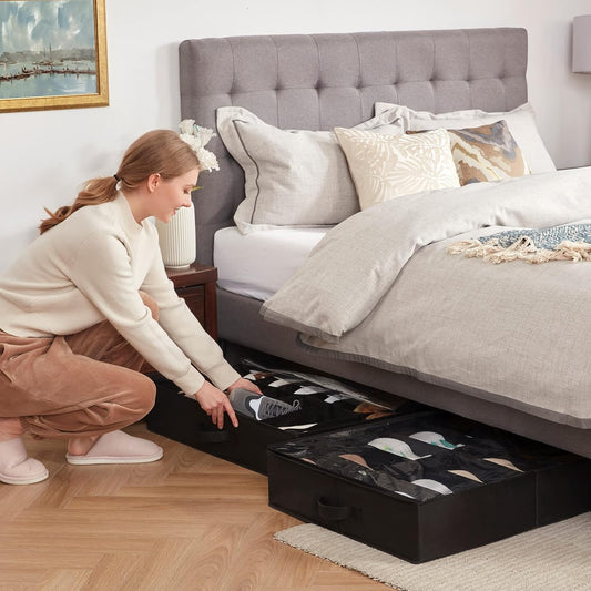 clear pvc dustproof window on top for visible inventory
