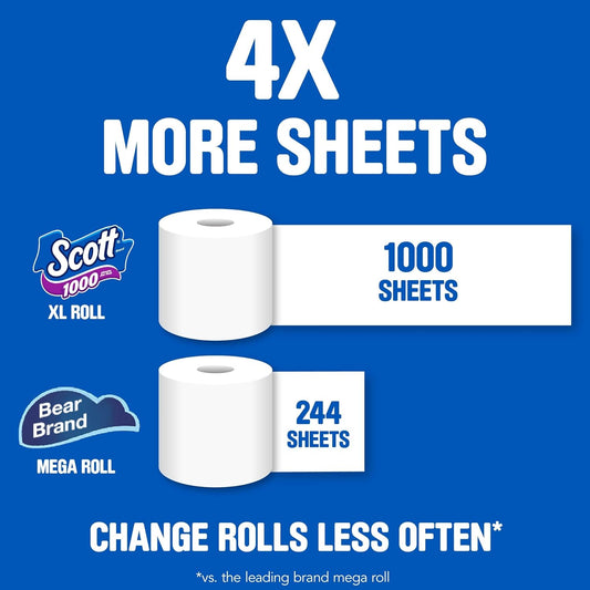 clog-free dissolution technology that breaks down 10x faster than leading mega rolls