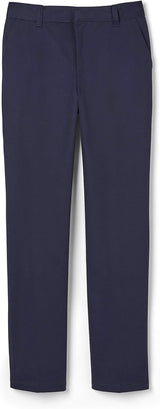 French Toast Boys' Cotton-Blend Twill Pant – Reinforced Knee School Uniform Bottom Built for Growing Kids All Year