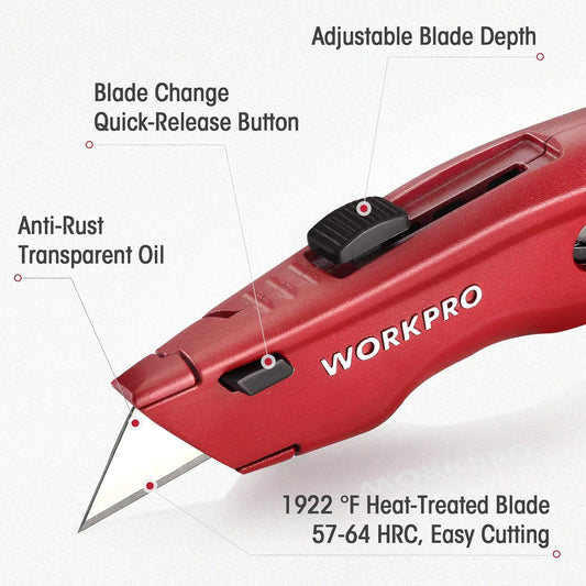 die-cast aluminum alloy body with rust-free powder-coat finish weighing 91 g (3.2 oz)