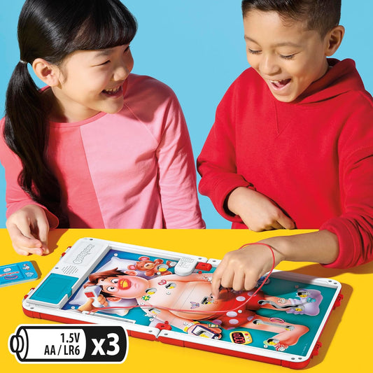 dual play modes: hospital mode (card-guided classic) and emergency mode (timed race, no cards)