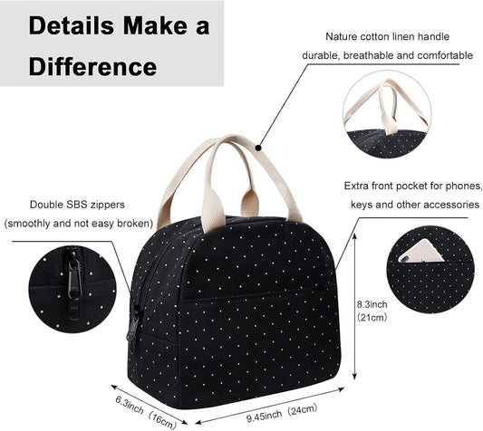 durable canvas exterior with reinforced two-way zipper