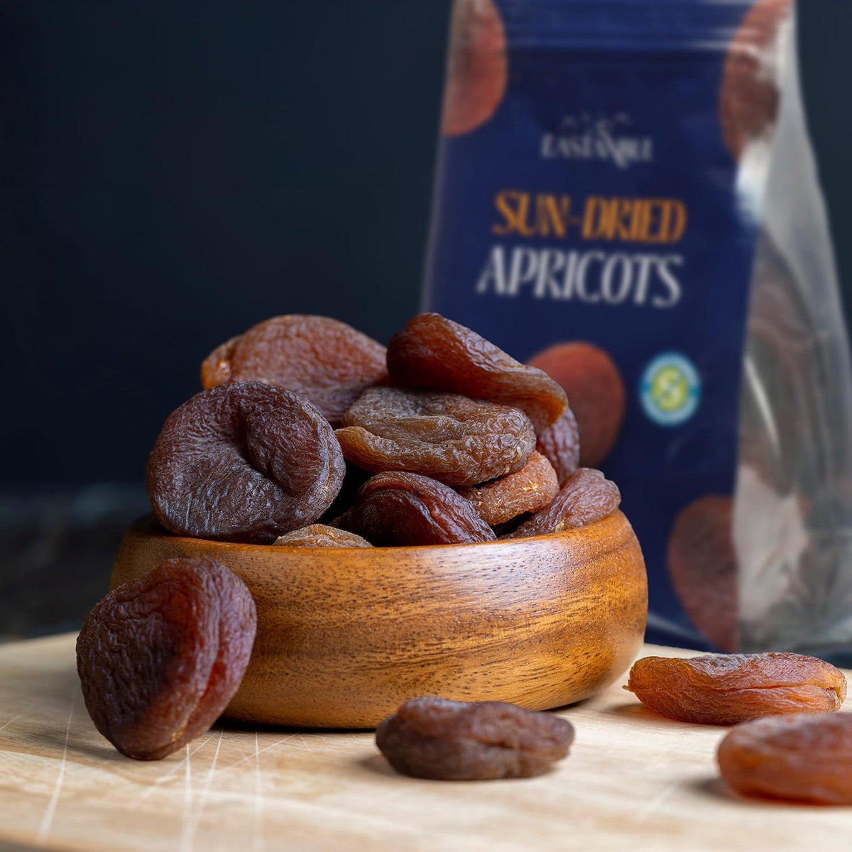 Eastanbul Sun Dried Apricots – Single Ingredient Dried Fruit for Clean Pantries and Simple Living