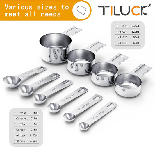 engraved (not printed) measurement markings for permanent legibility