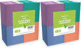 Amazon Basics Lotion Facial Tissues – Gentle Classroom Supply for Runny Noses, Craft Cleanup, and School Nurse Office Stocking