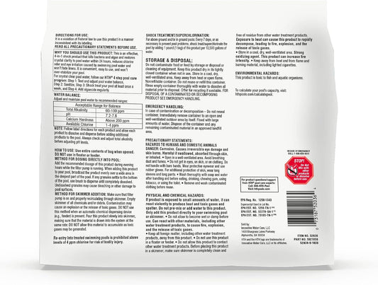 fast-dissolving powder form for quick application
