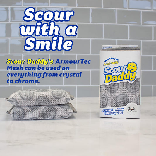 flextexture technology: firms in cold water for heavy-duty scrubbing, softens in warm water for gentle cleaning