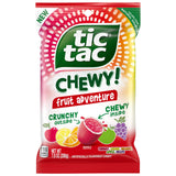 Tic Tac Chewy! Fruit Adventure Candy – Gluten-Free Non-GMO Better-For-You Chewy Candy, 7 oz Pack
